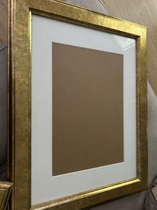 Marcos de fotos dorados vintage IKEA