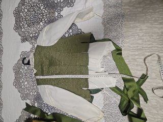 Traje de Huértana para niña 9años aprox.