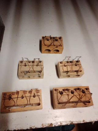 Jaulas para ratas antiguas (lote)