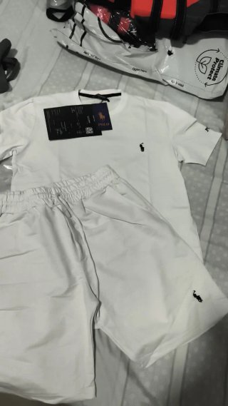 Conjunto Polo Ralph Lauren Blanco Nuevo