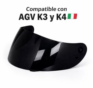 Visera AGV K3 K4 Negra