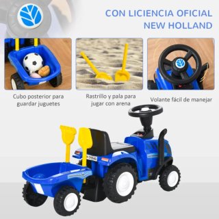 Tractor Correpasillos 2 en 1 con remolque