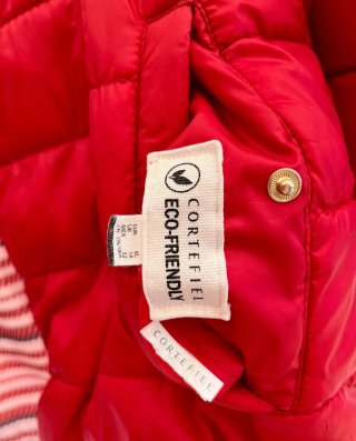 Chaqueta reversible roja cortefiel