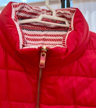 Chaqueta reversible roja cortefiel