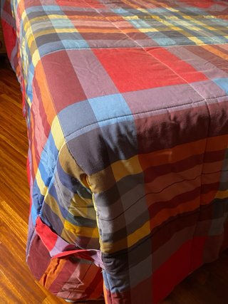 Edredón 0,90cm multicolor
