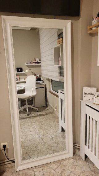 Espejo Grande Blanco 1.80x78