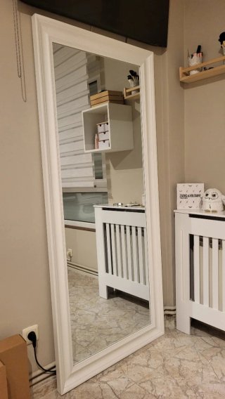 Espejo Grande Blanco 1.80x78