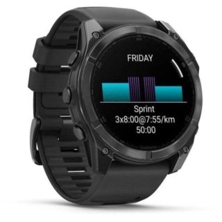 Reloj Garmin Fenix 8 AMOLED 51mm Negro/Naranja