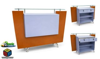 MOSTRADOR CRETA BROWN