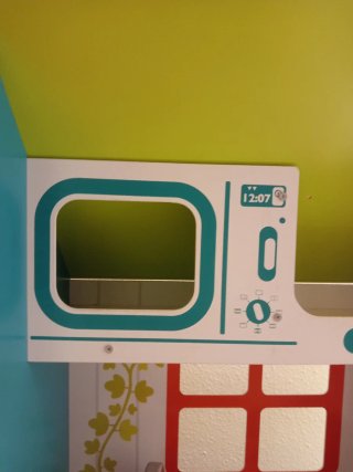 Casita de juguete cocina infantil
