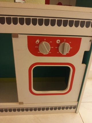 Casita de juguete cocina infantil