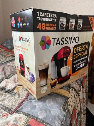 Cafetera Bosch Tassimo Roja