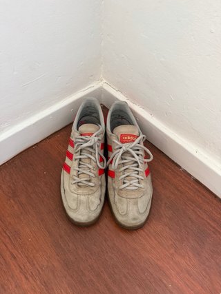 Zapatillas Adidas Spezial Beige/Rojo