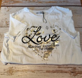 Lote 2 Camisetas Stradivarius Love