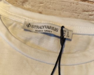 Lote 2 Camisetas Stradivarius Love