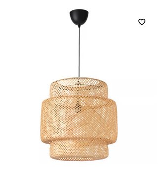 Lámpara de techo Ikea bambú
