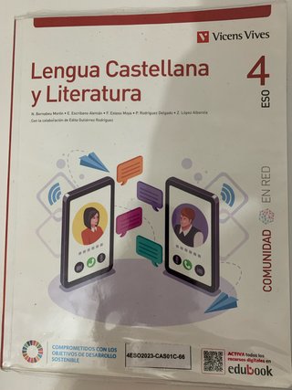 Libro lengua castellana y literatura 4 eso
