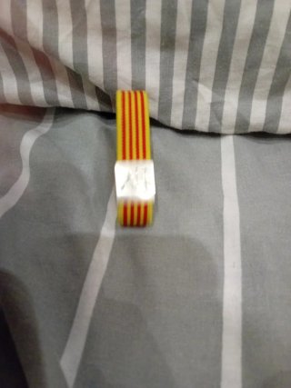 Pulsera de Cataluña roja y amarilla
