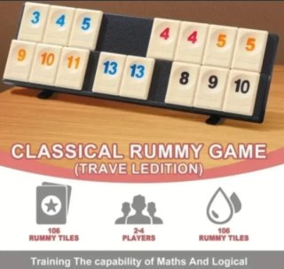 Rummikub de viaje para 4 personas