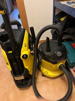 Lote Karcher: Hidrolimpiadora y Aspirador