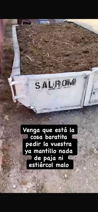 Venta de mantillo de estiercol