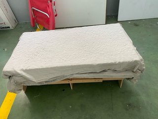 Cama camper plegable madera + 3 colchones