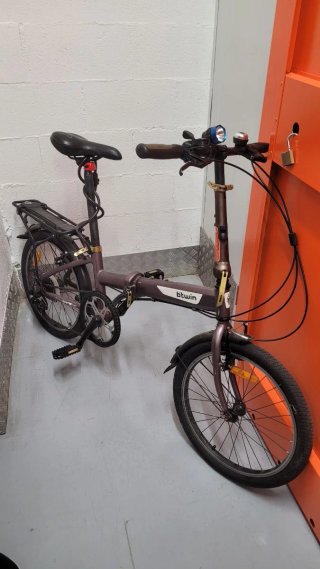 Bicicleta plegable BTWIN