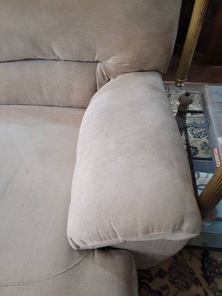SOFÁ CHAISE LONGE CREMA