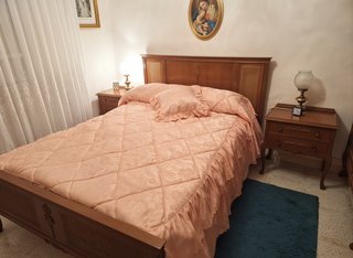 Dormitorio completo clásico madera