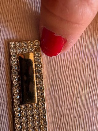 Bolso de fiesta clutch nude/rosa con cadena