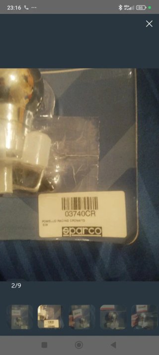 Pomo deportivo Sparco 03740CR
