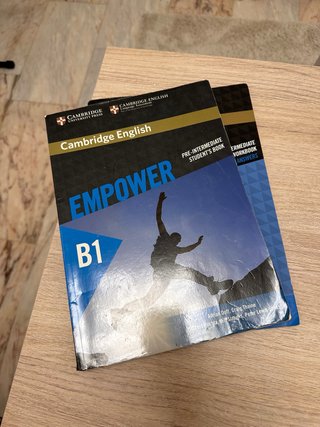 Cambridge Empower B1 Student’s book and Workbook