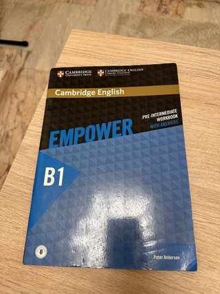 Cambridge Empower B1 Student’s book and Workbook