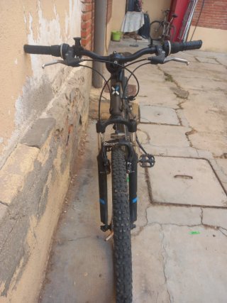 Bicicleta Rockrider Gris