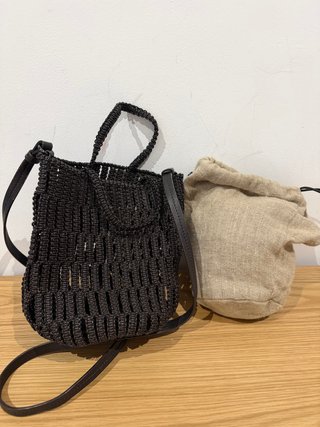 Bolso Massimo Dutti Piel Negro