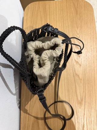 Bolso Massimo Dutti Piel Negro