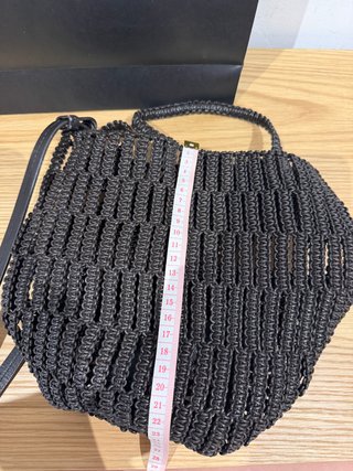 Bolso Massimo Dutti Piel Negro