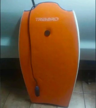 Tabla de bodyboard naranja Tribord