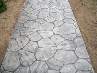 Hormigón impreso para exteriores
