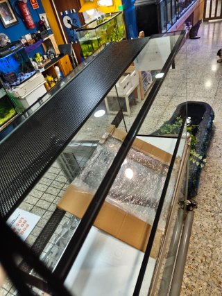 Terrario de cristal 240L (100x40x60)