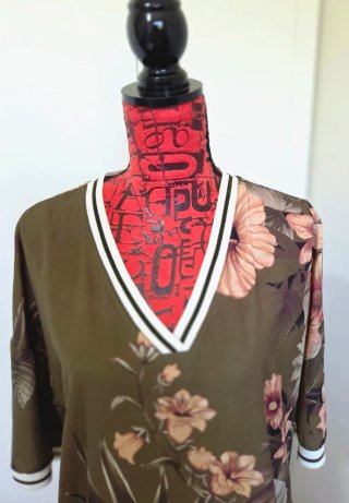 Vestido Kocca Estampado Floral Talla M
