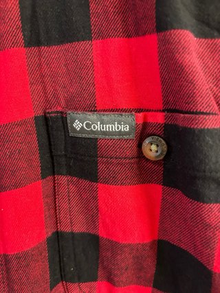 Camisa Columbia Cuadros Talla M