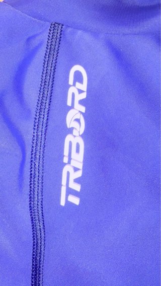 Camiseta Térmica Tribord Azul Manga Corta