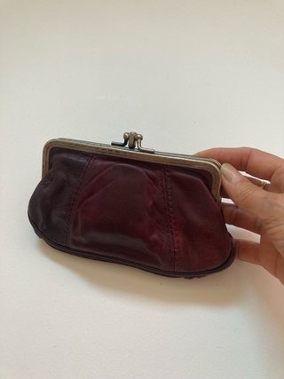 Monedero antiguo piel mujer