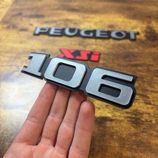Emblemas Peugeot 106 XSI