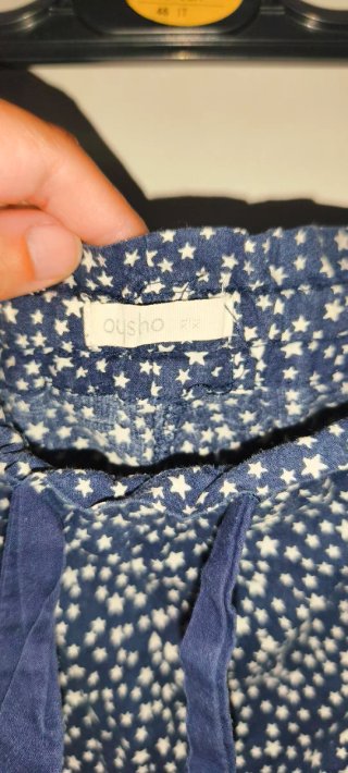 Pantalón pijama Oysho estampado estrellas