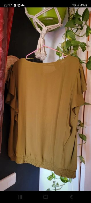 Blusa fluida talla única