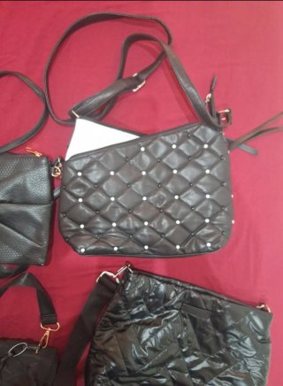 Lote 11 bolsos y mochila