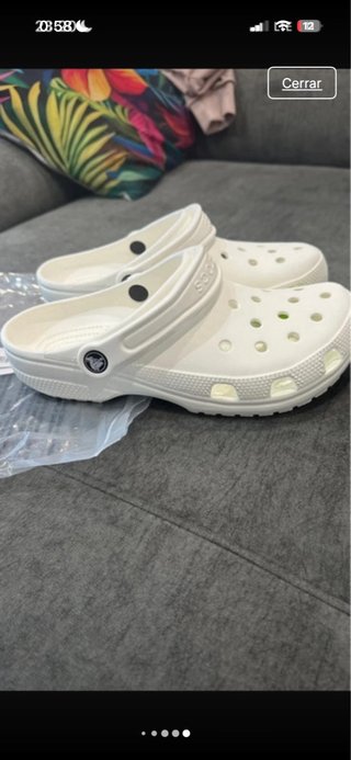 Chanclas Crocs Classic Clog K Talla 37