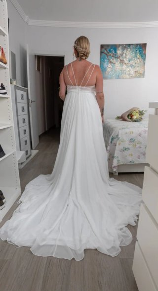 Vestido de Novia Modelo MORGAT colección 2025/2026